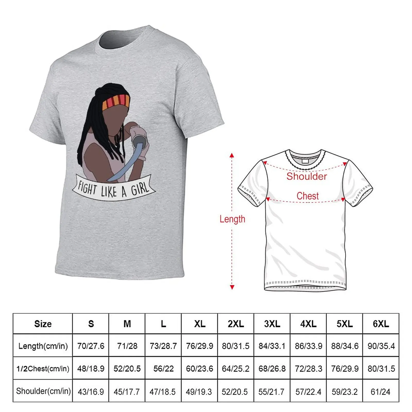 New Fight like Michonne T-Shirt t shirt man oversized t shirt customized t shirts mens t shirts pack