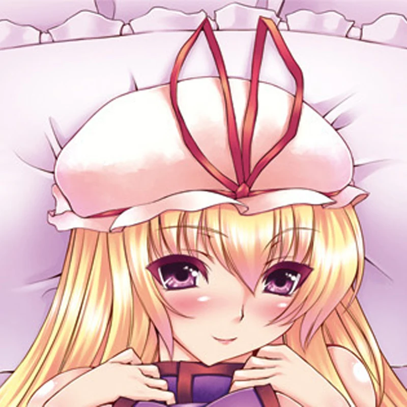 Dakimakura Anime Yukari Yakumo Pillow Case Double-sided Print Of Life-size Body Pillowcase Gifts Cushion Cover