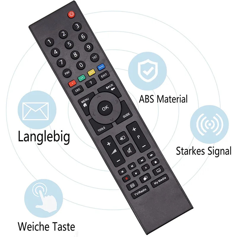 Ersatz fernbedienung für grundig rc3214801 03, grundig tv fernbedienung für grundig fernbedienung smart tv p7187