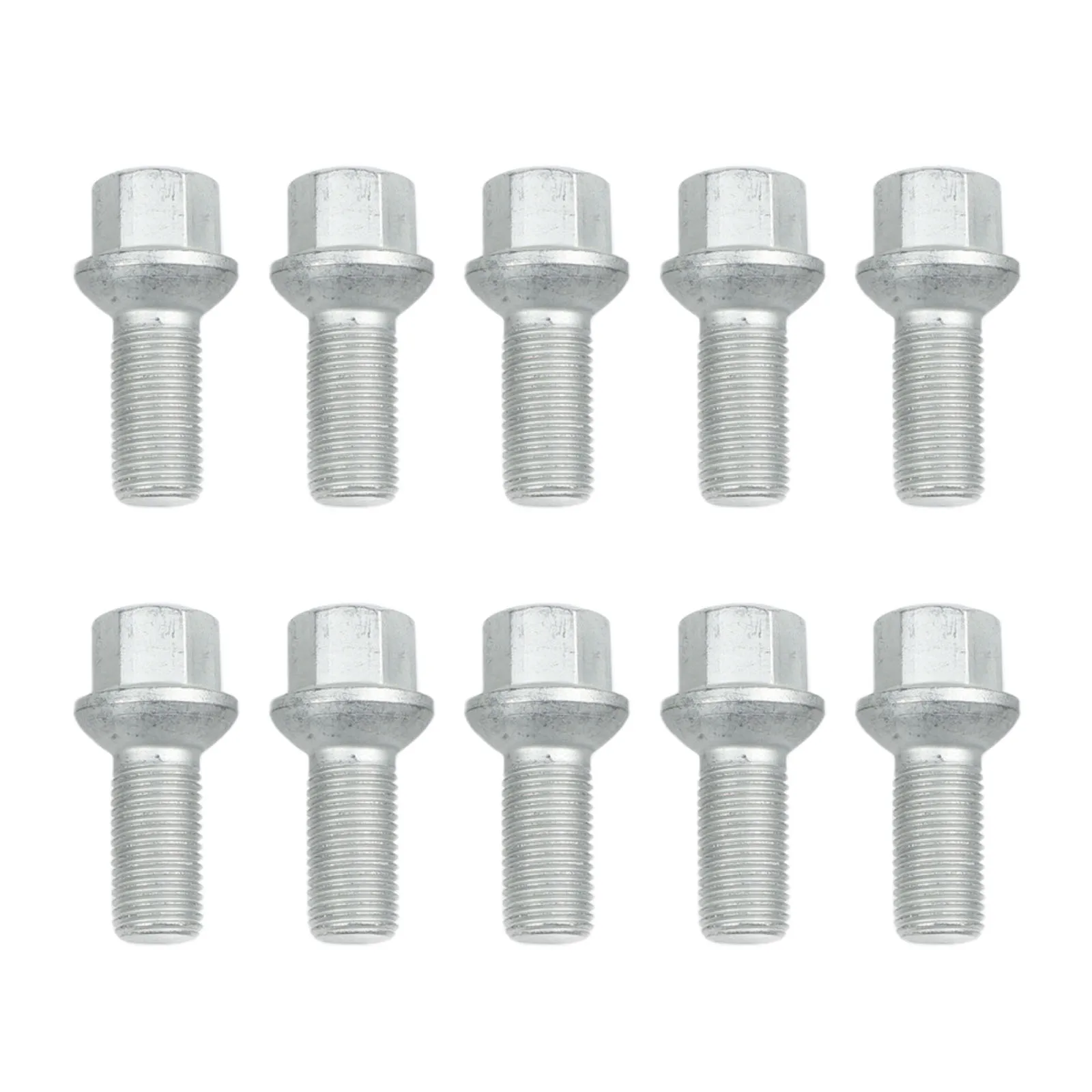 

M12x1.5 Thread Wheel Lug Bolts Car Wheel Fastening Hardware Wheel Bolts Direct Replacement Easy Installation OE Compatible