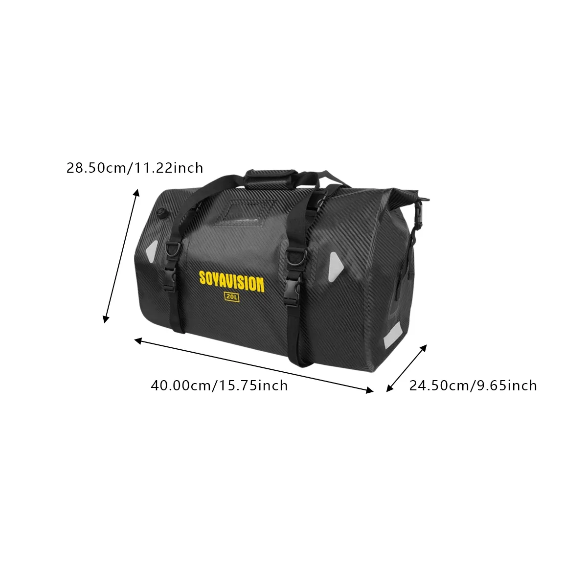 Waterdichte 20L/40L/50L/66L/70L/100L Droge Opbergtas voor Fiets Motor Reizen, Zwemmen, Varen, Kajakken, Kamperen & Strand