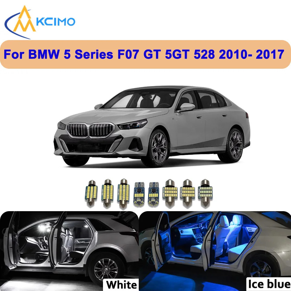 

Super Bright Canbus LED Interior & Door Light Kit for BMW 5 Series F07 GT 5GT 528 2010-2017– No Fuss, Easy Installation!