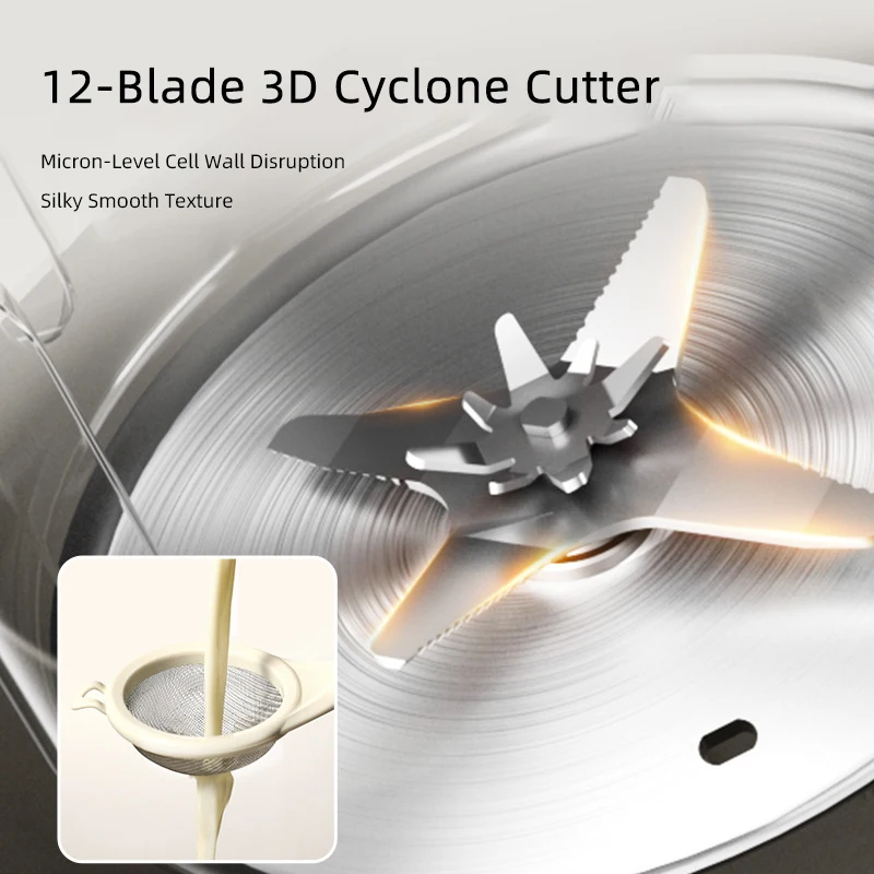 Machine à lait de soja, brise-mur, mélangeur alimentaire Intelligent automatique, presse-fruits autonettoyant à une touche, mélangeur de pâte de riz