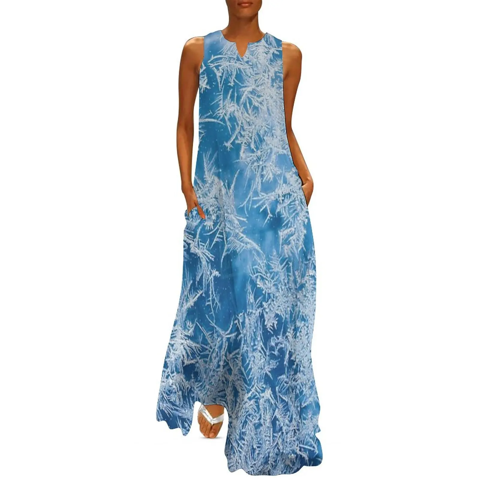 

Frost Crystals Long Dress summer dress daily dresses for prom Party dresses elegant evening dresses for women 2025