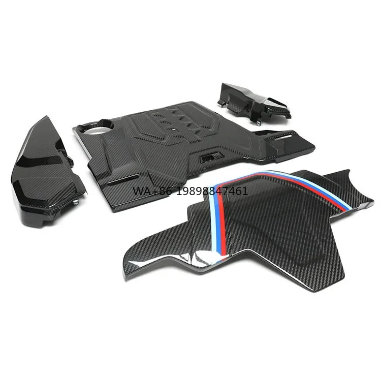 

For BMW F90 M5 Engine Cover Dry Carbon Fiber M8 F91 F92 F93 Exterior Front Hoods Trim Replacement Car Body Kits for 2018+ Models