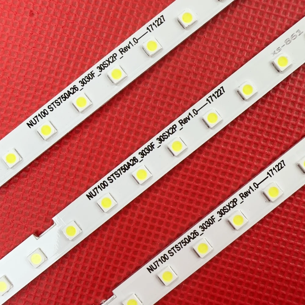 LED strip for UN75NU7100F UN75RU7100 UE75NU7100 UN75NU7100 UN75NU6900F UN75NU6950 UN75NU7100G 75NU7100 UN75NU7100AG
