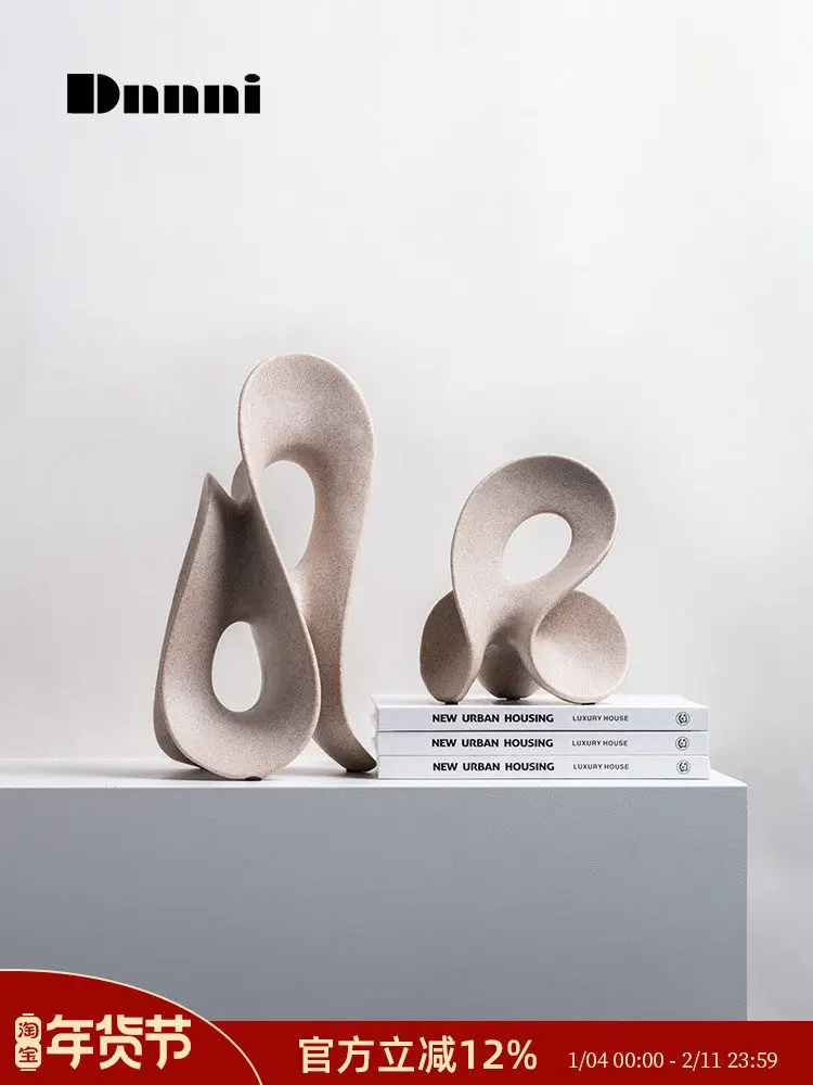 

Dnnni Современный стиль, абстрактный орнамент, креативное высококачественное украшение из смолы для гостиной, дизайнерский декор для рабочего стола