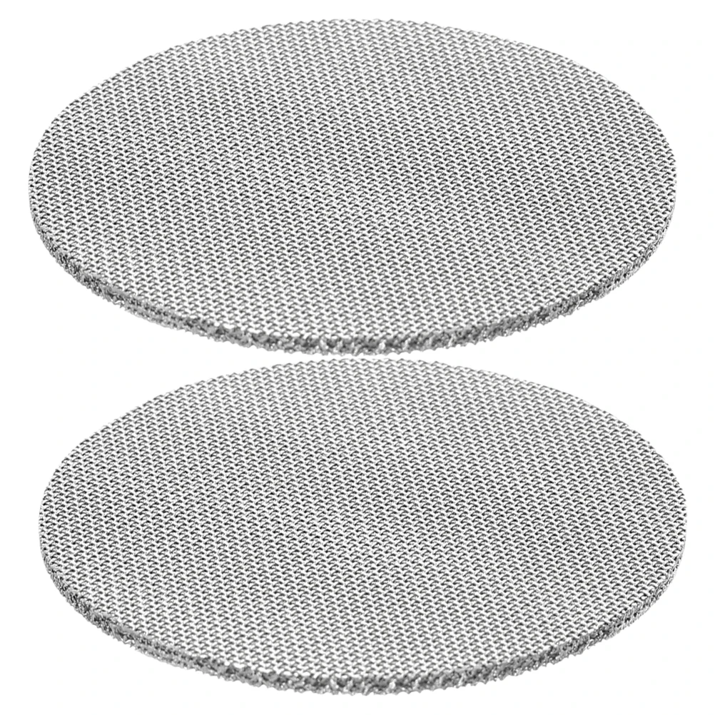 

2 Pcs Coffee Filter Machine Accessories Filters Replacement Espresso Stainless Steel Screen Office