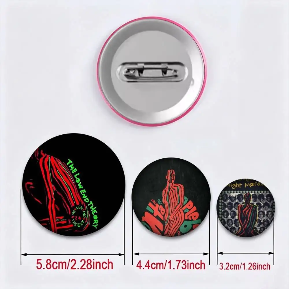 Band A Tribe Called Quest Album 25 32 44 58 75mm Badges Personalized Round Brooches Pins Accessory Gift