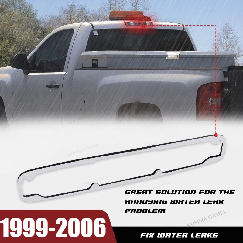 

Уплотнительная прокладка третьего стоп-сигнала для Chevrolet Silverado GMC Sierra 2007-2013/1999-2006 1500 2500 3500, аксессуары для стайлинга автомобиля