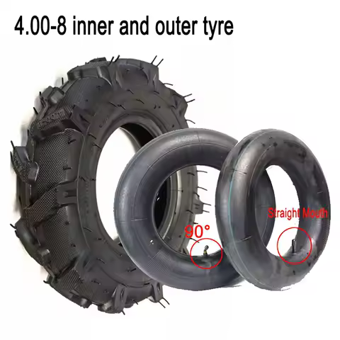 4.00-8 Tyre Parts Agriculture Tire Tractor s Micro Cultivator Agricultural Machinery 400-8 Rubber Herringbone