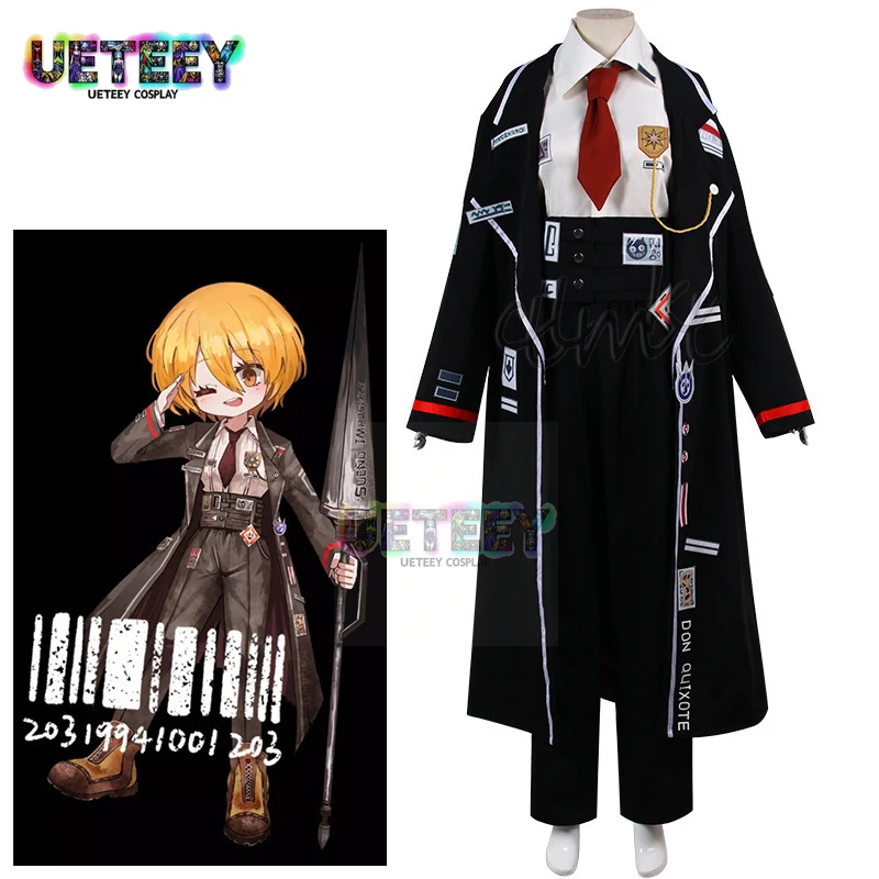 

Limbus Company Косплей Дон Кихот Косплей Униформа Костюмы Хэллоуин Костюм Мужчины Женщины