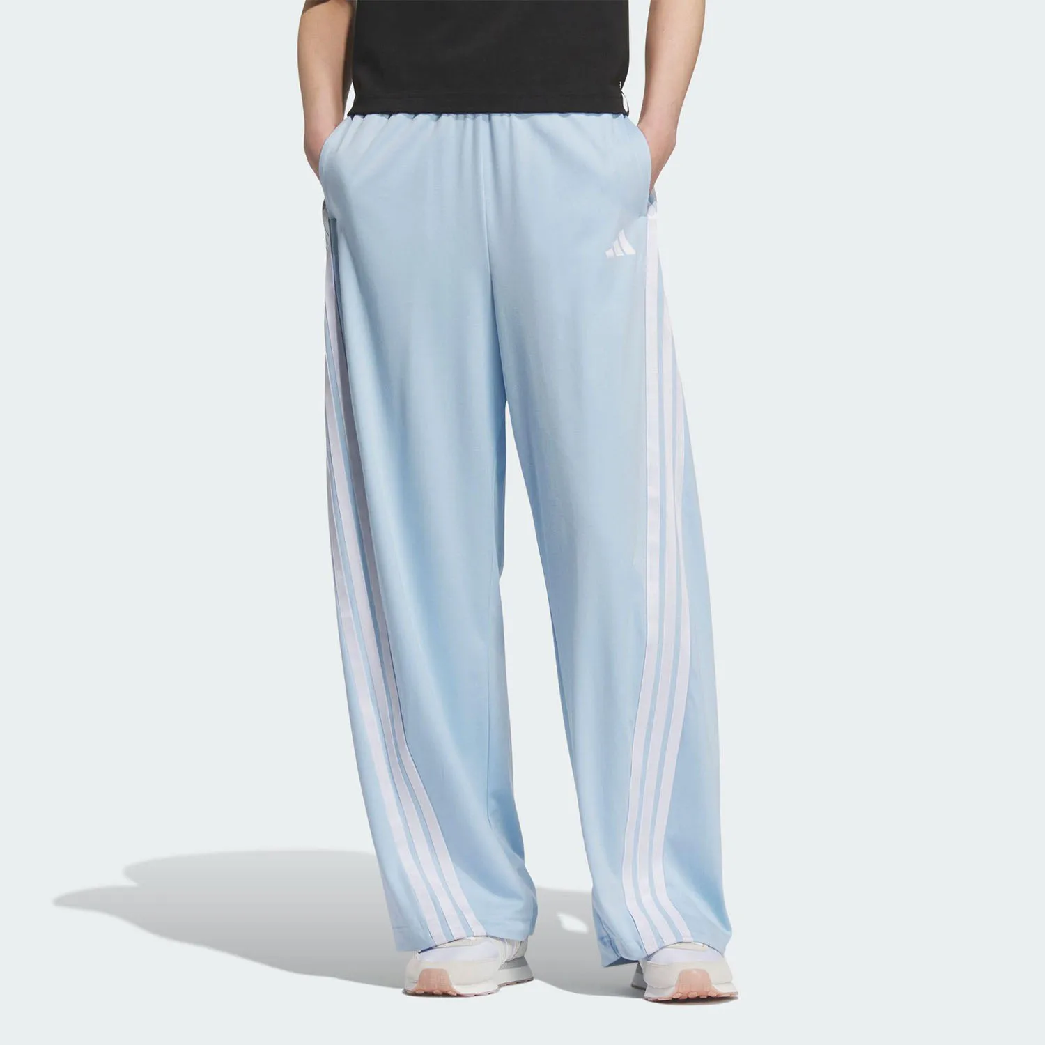 

Adidas genuine DANCE KNIT PANT Women's 3-Stripes Banana Pants KE5893