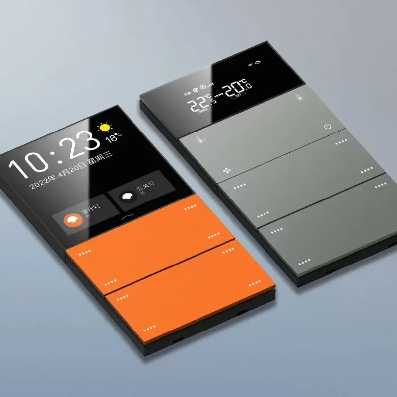 

Настенный центральный переключатель управления TIANLAI, контроллер, шлюз Zigbee Hub, 4-дюймовый сенсорный экран, панель управления умным домом Tuya