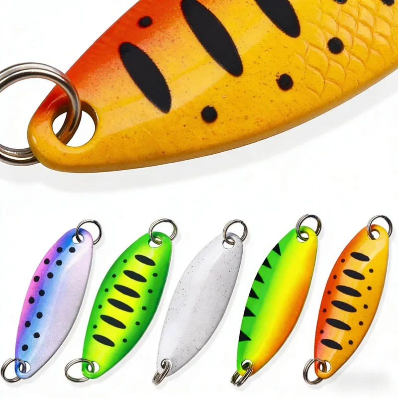 

Набор микро-приманок с блестками в форме семян дыни, 3.6 см, 2.5 г, с одинарным крючком, высокорефлективные, для ловли морского окуня, баса и топмо.