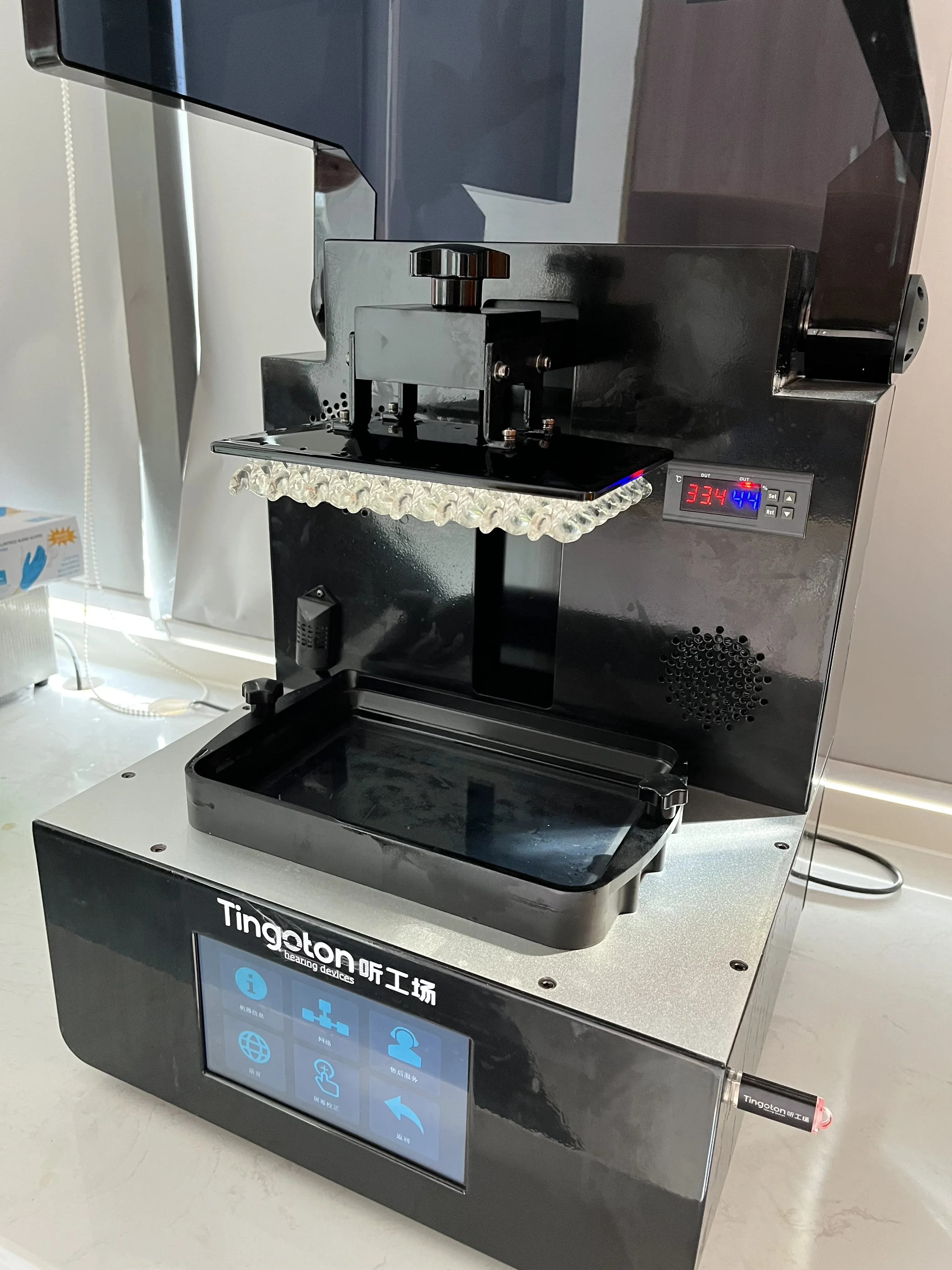 2025 Prodotti Premium Vendita calda LCD UV Touch screen a colori da 5 pollici Creality Stampante 3D 3D per apparecchi acustici per l'industria dei gioielli dentali