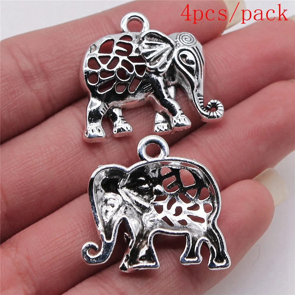 Bulk Charms For Jewelry Making Kit Pendant Diy Jewelry Accessories African Series Elephant Charms