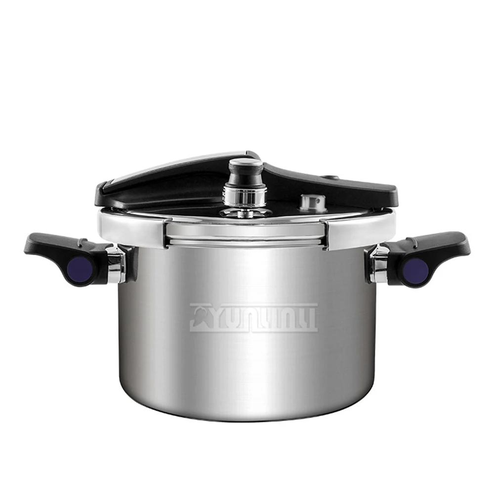 Panela de pressão de cozinha antiaderente de aço inoxidável, potes de indução universal, potes de gás, 120Kpa, 7.5L