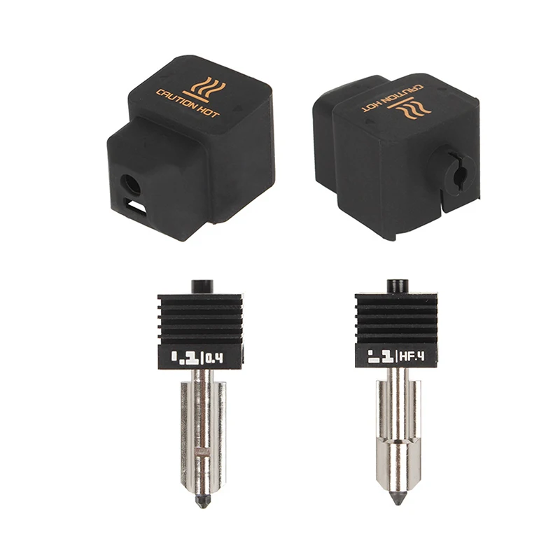 

3Pcs Silicone Socks For Bambu Lab A1 Mini Case 3D Printer Heating Block Silicone Sleeve A1 Hotend Heat Insulation Case Cover