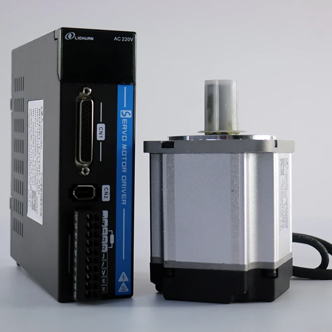 Servos 60mm 600W 220V 3.3A 1.91N.m 3000RPM 23bit Absolute Value Servo Motor Driver Kit 60M01930B +LC10P-600 for CNC