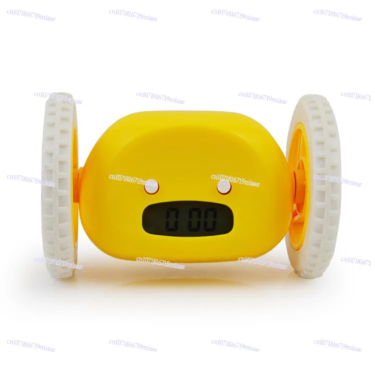 Running Alarm Clock Internet Celebrity Student Wake-up Artifact Big Horn Powerful Wake-up Creative Clock