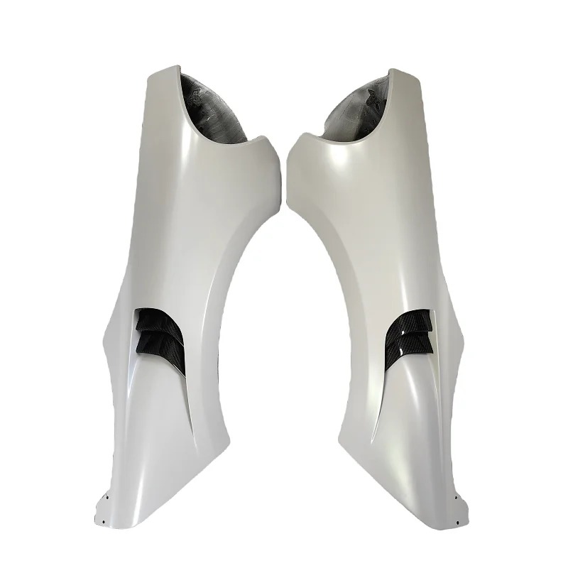 

High Quality Semi Dry Carbon Fiber MSO Style for McLaren 540C 570S 600LT Wheel Arch with Vent Mudguard Body Kit