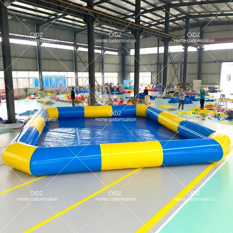 Large Inflatable Swimming Pool Outdoor Commercial Play Pool Ocean Ball Bubble Pool for Kids and Adults Water Park