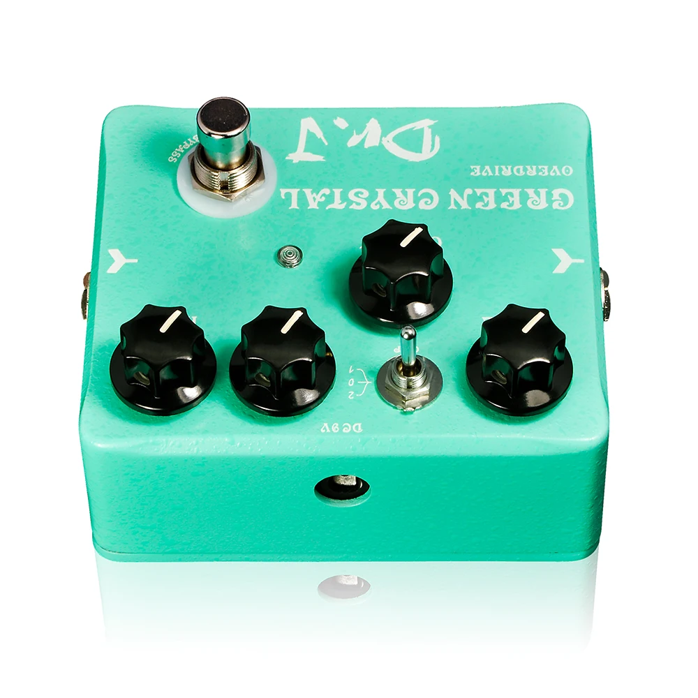 JOYO Dr. J Series D50 Vintage Overdrive Pedal 3 Levels Diode Clipping Mode Clear & Transparent Tone True Bypass view 5