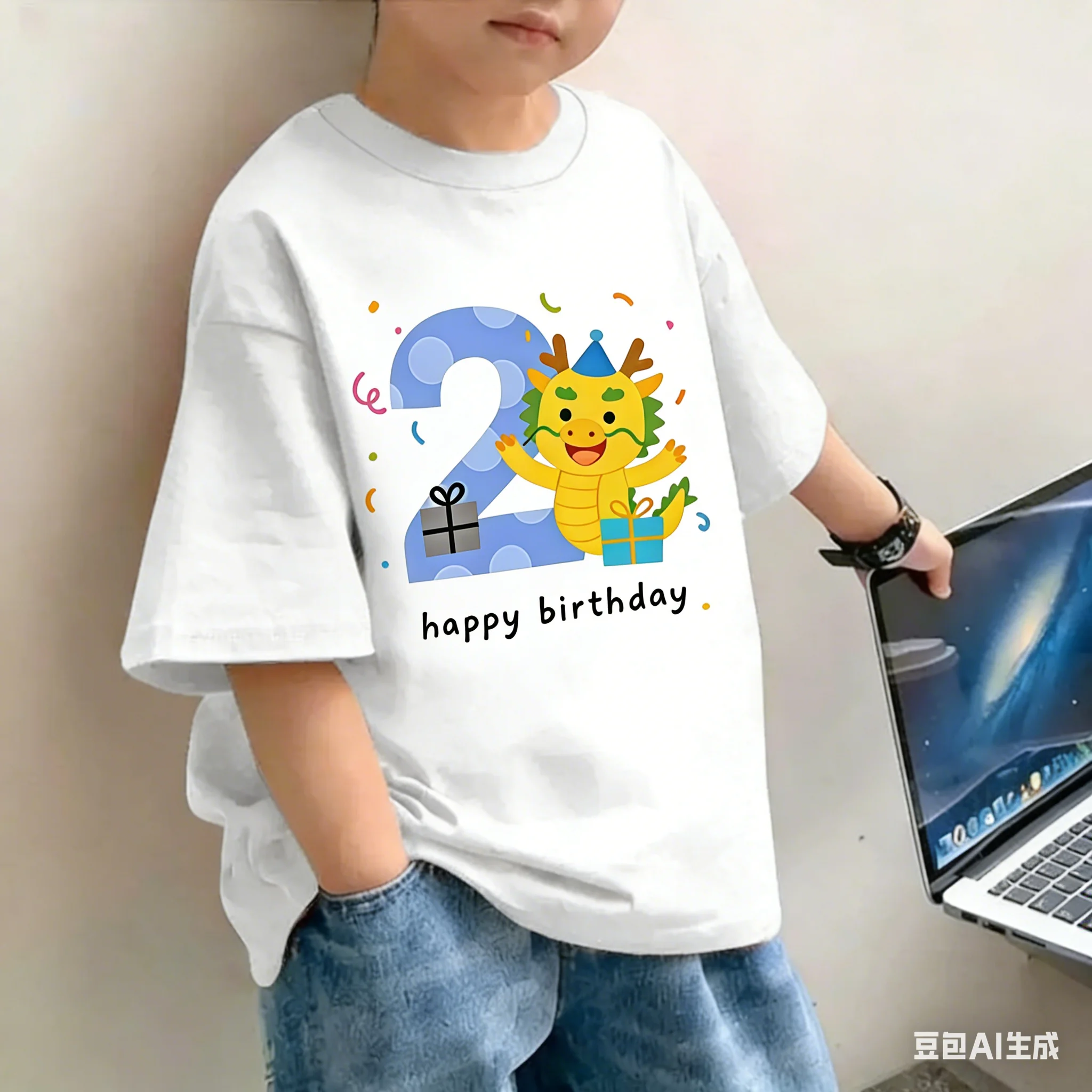Nickelodeon Bestseller Nick Cartoon Animation Sommer Bequemes Atmungsaktives Niedliches Reines Baumwoll-T-Shirt Kinder-Soft-Top