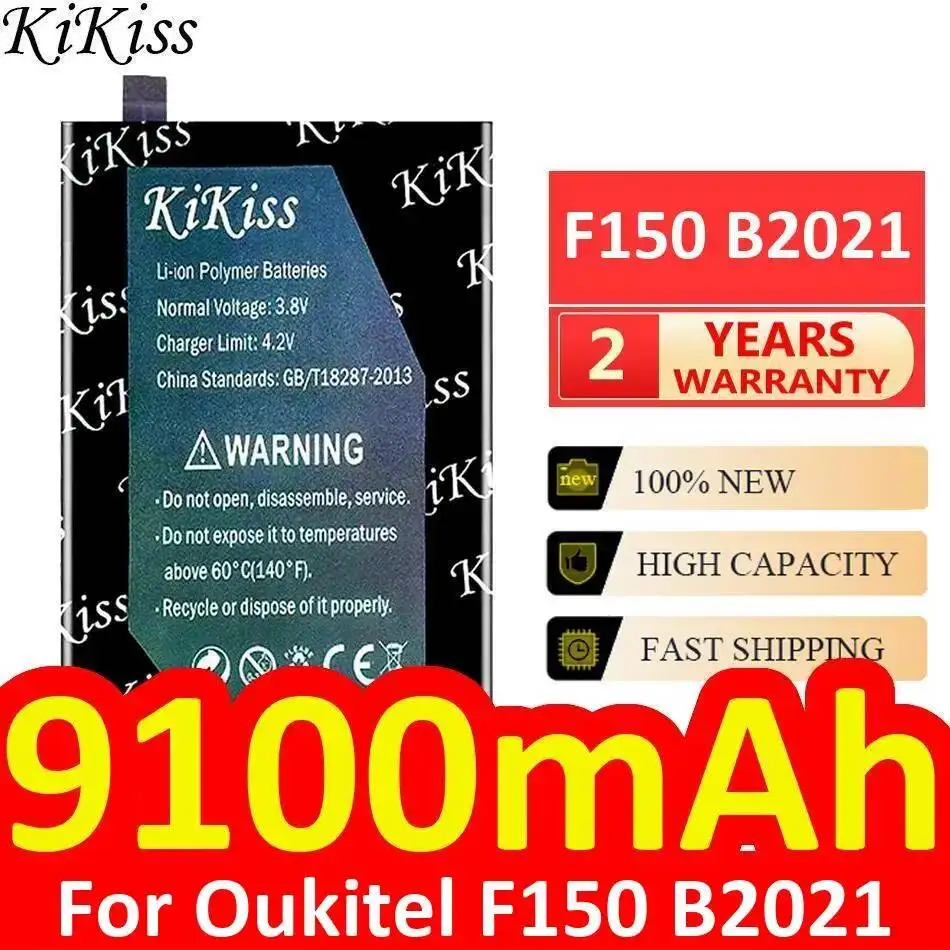 Mobile Phone Battery Premium Replacement For Oukitel F150 B2021 9100mah
