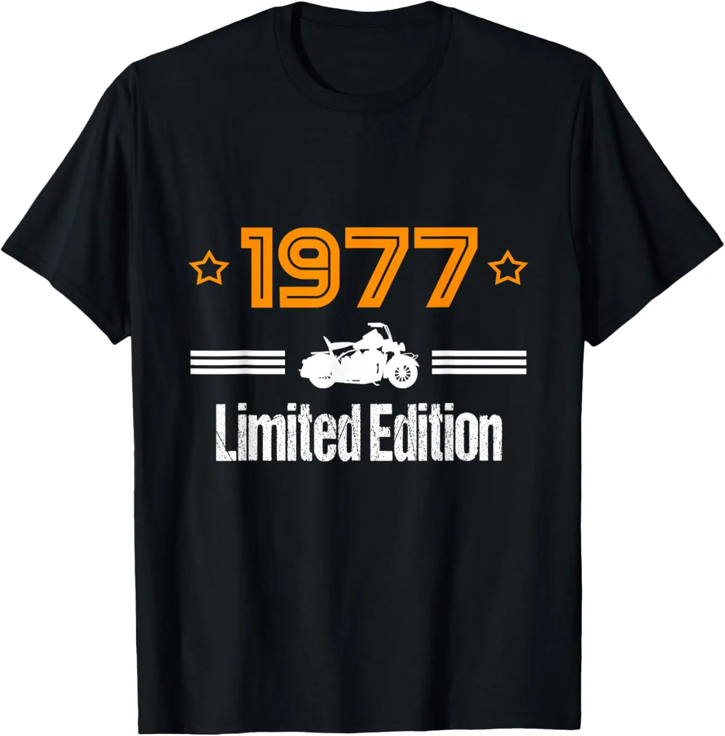 

Limited Edition Retro Motorcycle Biker 1977 Birthday Gift T-Shirt Motorcycle
