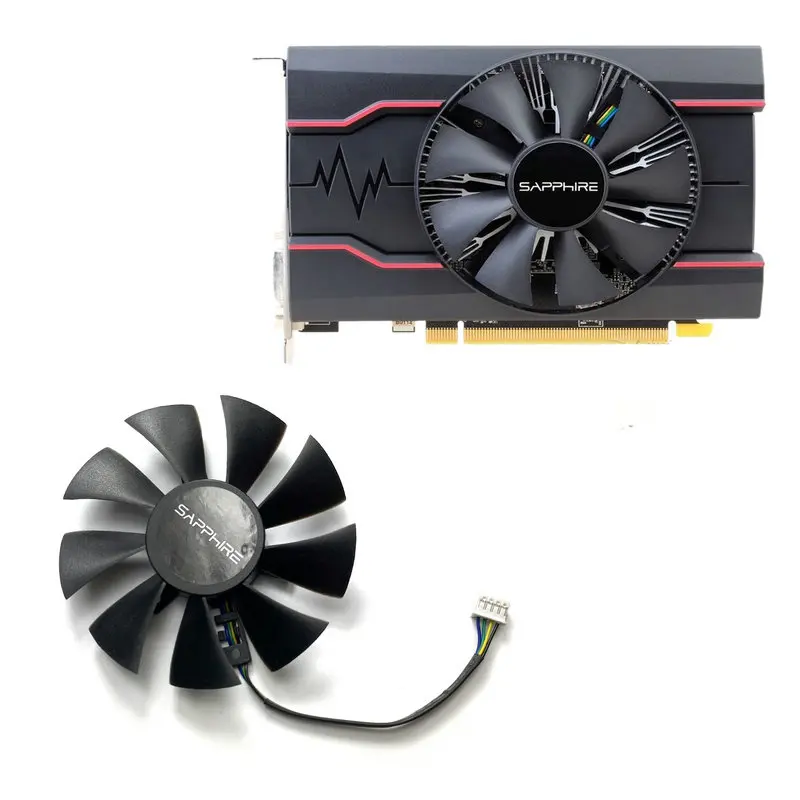 New for SAPPHIRE RX550 RX560 RX460 R7 360 Gaphics Video Card Cooling Fan GA91A2H