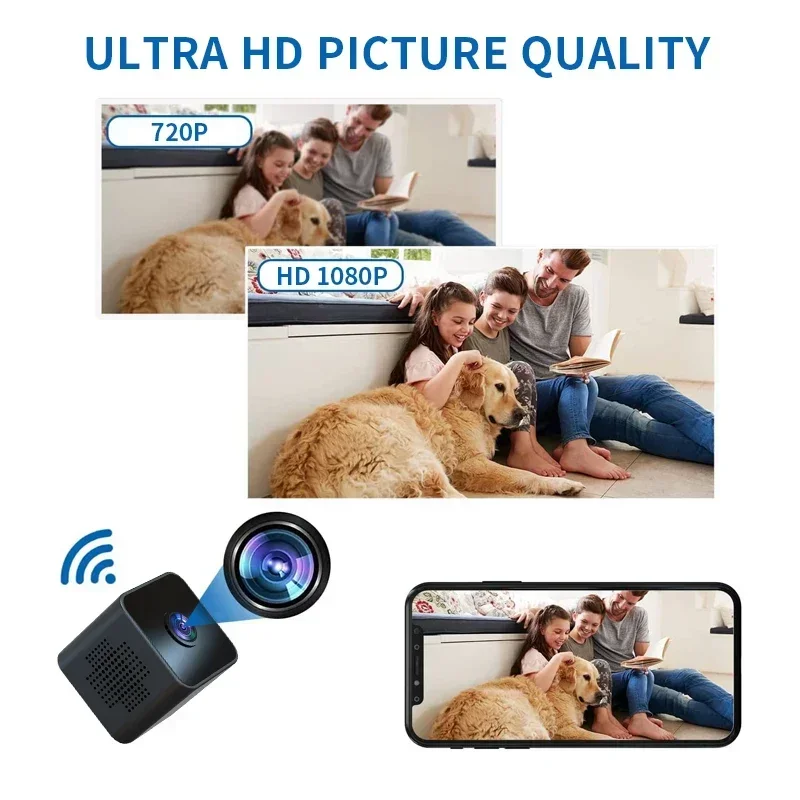 

High Definition Wireless WiFi Smart Camera with Night Vision Remote Nanny Baby Surveillance Home Security Camera