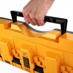 4 Port Li-ion battery Charger Rapid 3A Charging Current For Dewalt 14.4V 18V 20V DCB140 DCB180 DCB182 DCB200 DCB203 DCB205