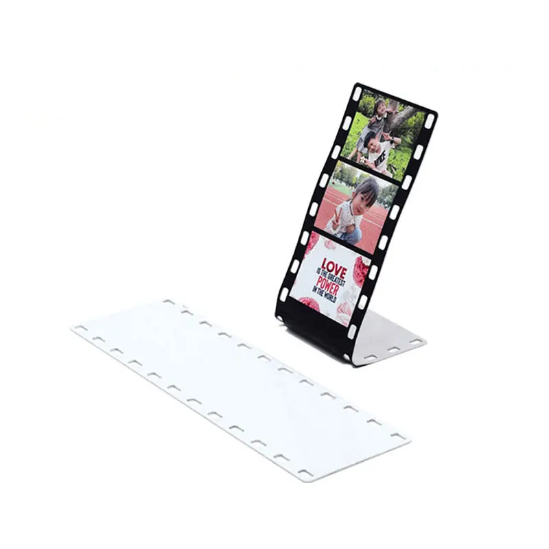 sublimation blank one sided printing aluminum film photo frame hot transfer printing consumables 15pcs/lot