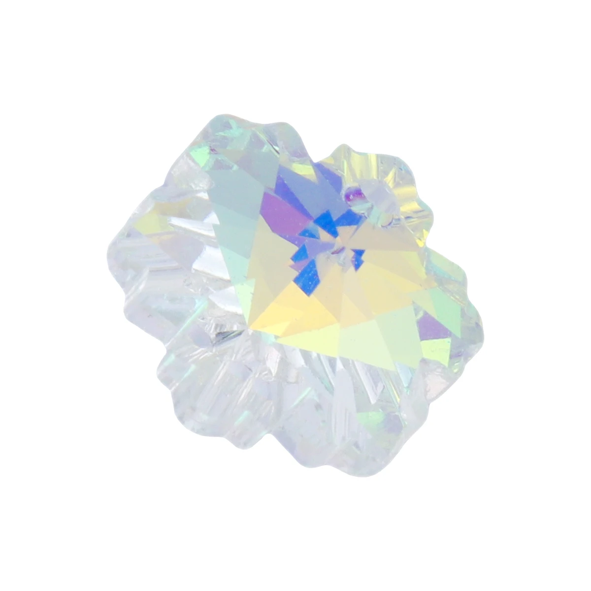 

28pcs Snowflake Pendant Accessories Crystal Charm DIY Pendants Glass Jewelry Making Charms Creative Design Elegant Shape