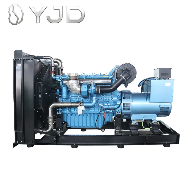 Chinese  Generator 600kw diesel Generator Open Silent 800kva 50Hz Generator Set