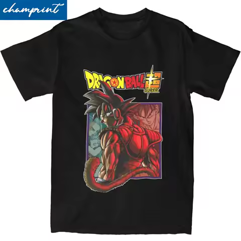 Dragon Ball Z Bardock Shirt for Men Women Funny Cotton Tees Round Collar Short Sleeve T Shirts Gift Idea Clothing