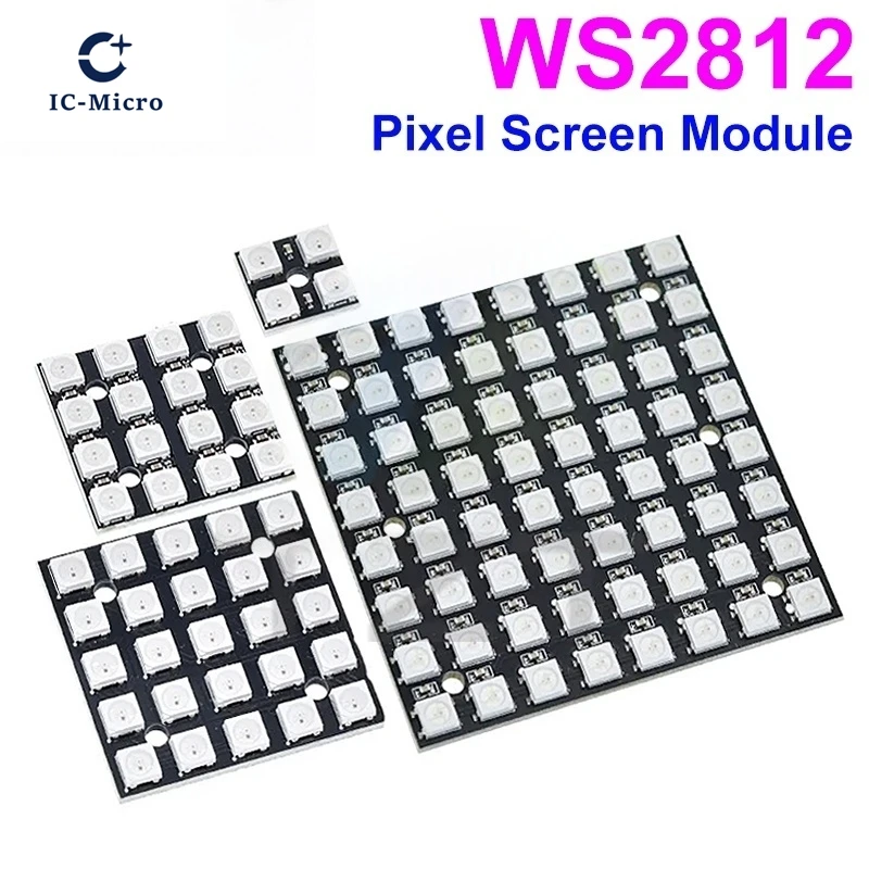 НОВАЯ-светодиодная-матрица-ws2812-led-5050-rgb-8x8-для-arduino-бренда-ws2812b-8-8-4-16-25-64-разрядная-полноцветная-светодиодная-лампа-5050-rgb-panel-light