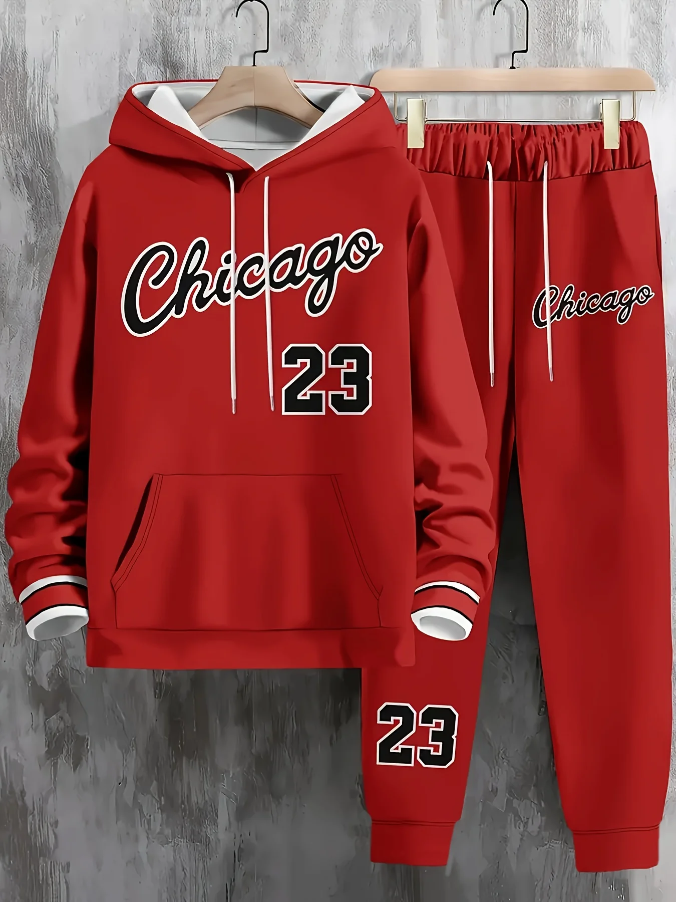 

2025-26 осень/зима Y2K спортивный костюм с капюшоном баскетбольный повседневный мужской новый популярный и бестселлер модный спортивный комплект из двух предметов