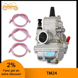 Motorcycle carburetor Tm24 24mm For Mikuni TM24 2 Stroke Engine Motorcycle Racing