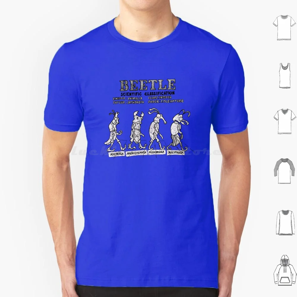 Beetles T Shirt Big Size 100% Cotton Beetles Music Insects Funny Parody