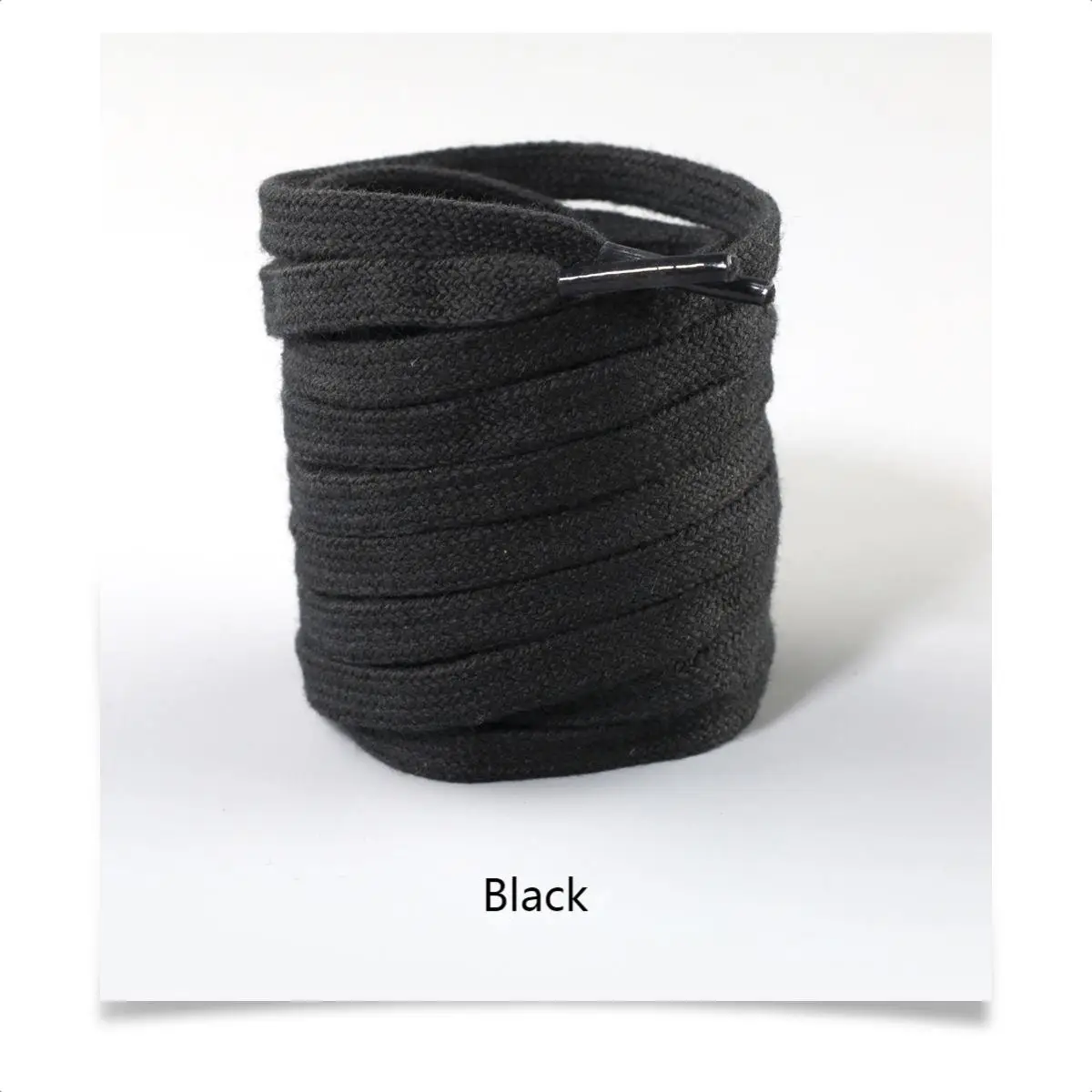 Classic Flat Shoelaces Quality Cotton Shoe Laces Durable Solid Shoelaces for Sneakers Canvas Shoes 100/120/140/160CM 1Pair/2Pair