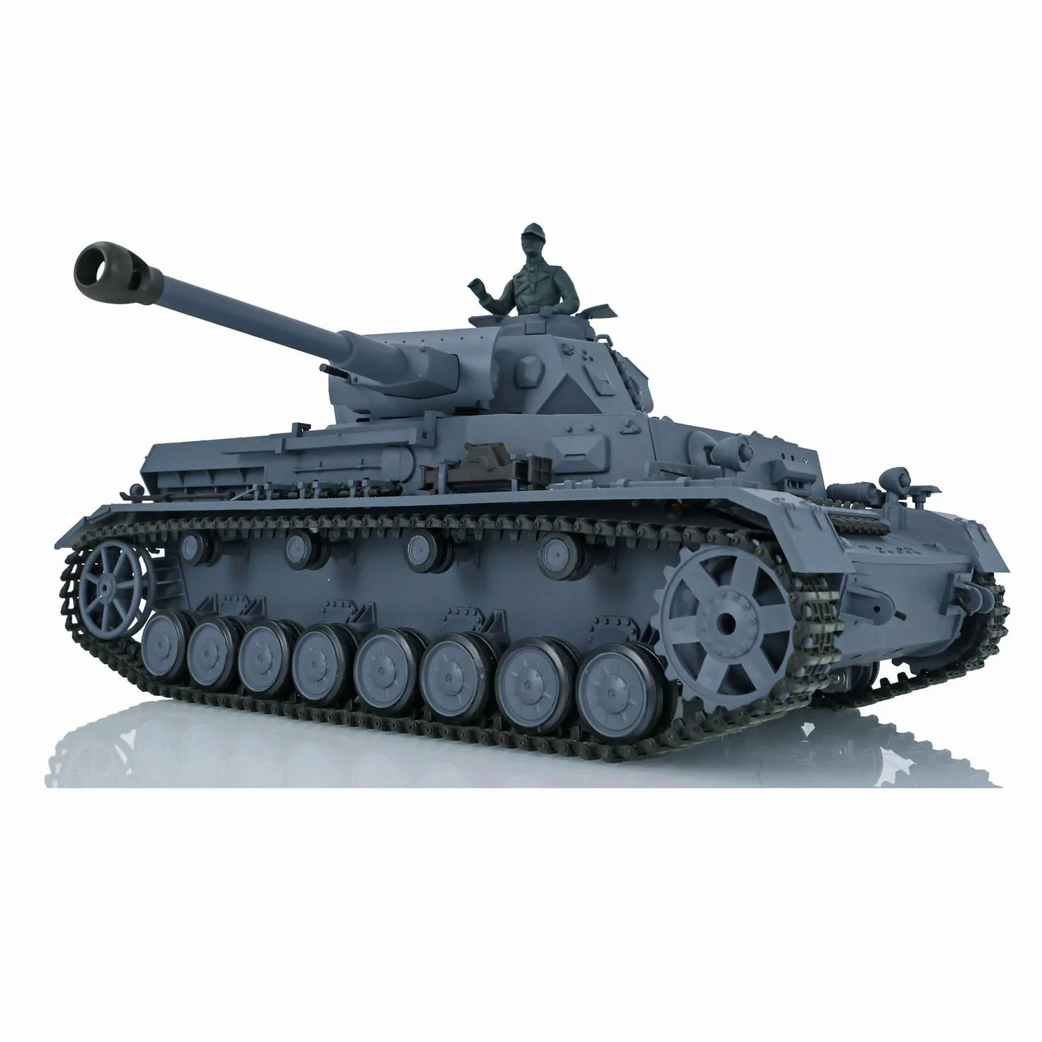 Henglong-Panzer IV en plastique allemand, ustensiles de cuisine RTR RC, modèle précieux 2.4, échelle 1/16, 7.0G, 3859