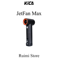 KiCA JetFan Max Handheld Violent TurboFan Aluminum Alloy Material Powerful High-Speed Fan