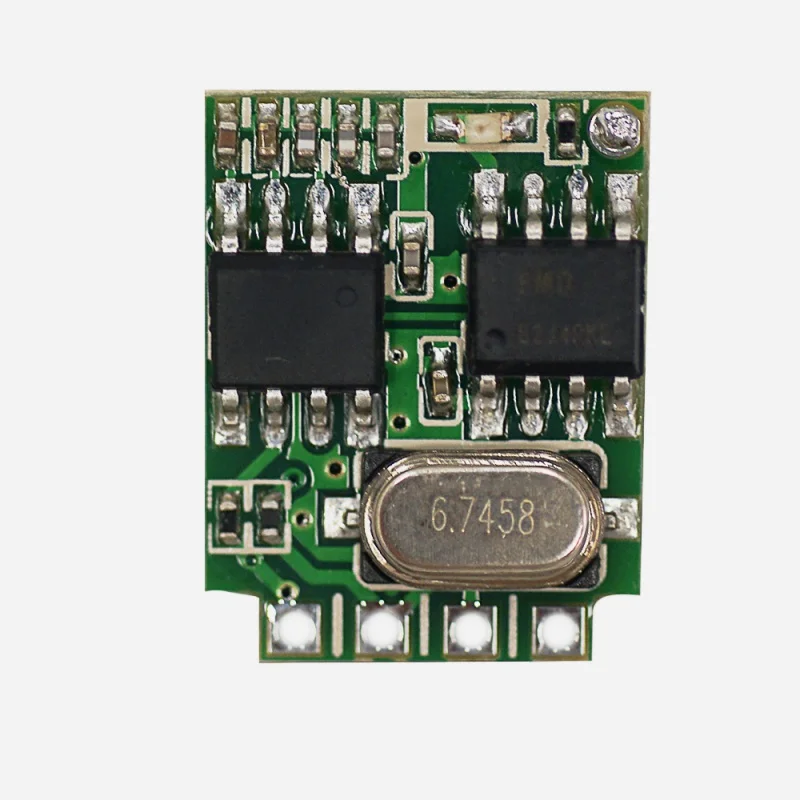 DIFODA 433Mhz Modul Penerima Relai RF Output 1CH Nirkabel dengan Tombol Pembelajaran dan Pemancar Remote Control RF 433Mhz DIY