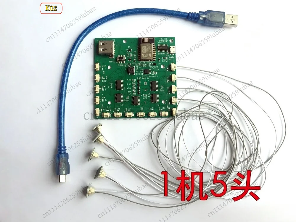 LD_DIY USB Rechargeable WiFi Auto Clicker Programmable Smart Finger Robot for Arduino, Gaming Auto-Task Tool