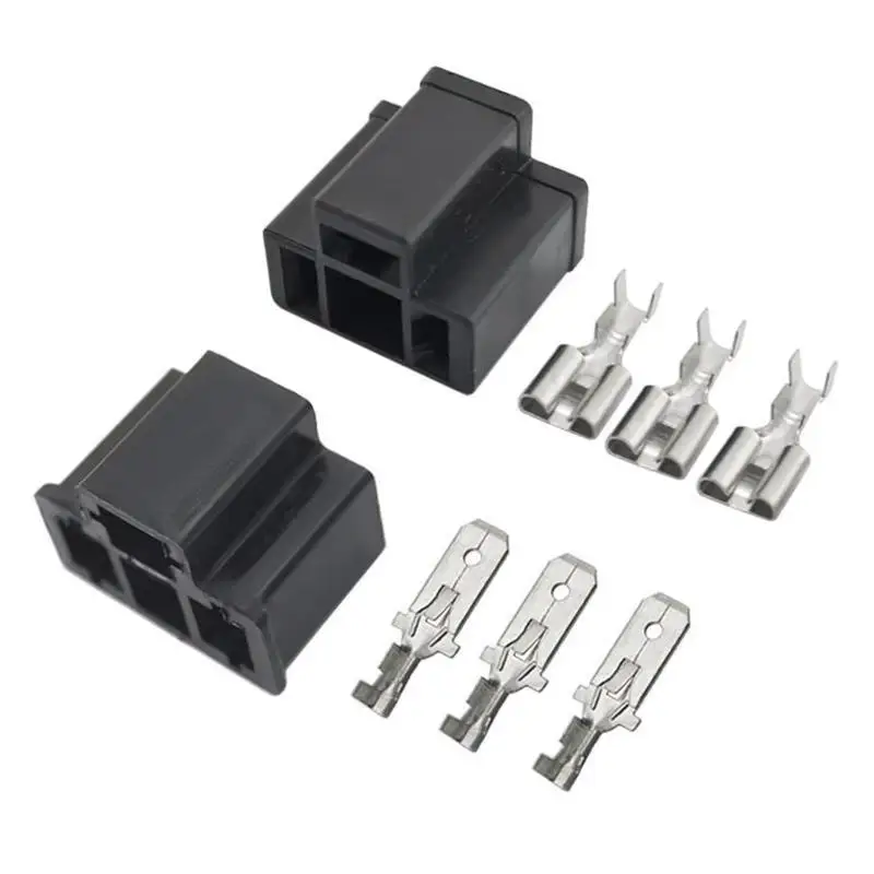H4/HB2/9003 Lamp Holder Connector: Terminal Motorcycle Automotive Light Plug Socket