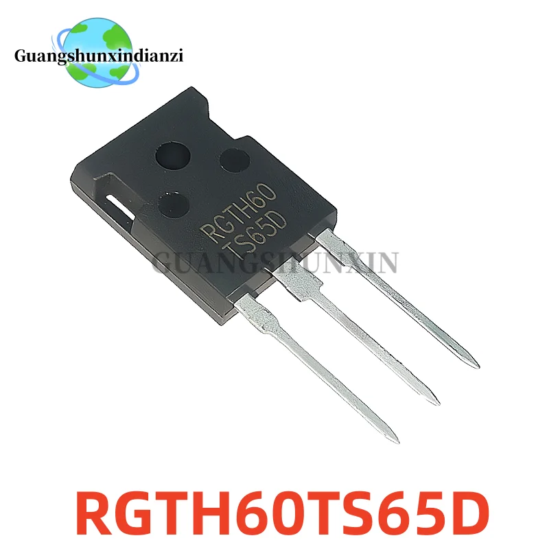 5-10-20PCS 100% NEW RGTH60TS65D RGTH60 TS65D TO-247  60A 650V IGBT High-power transistor In Stock