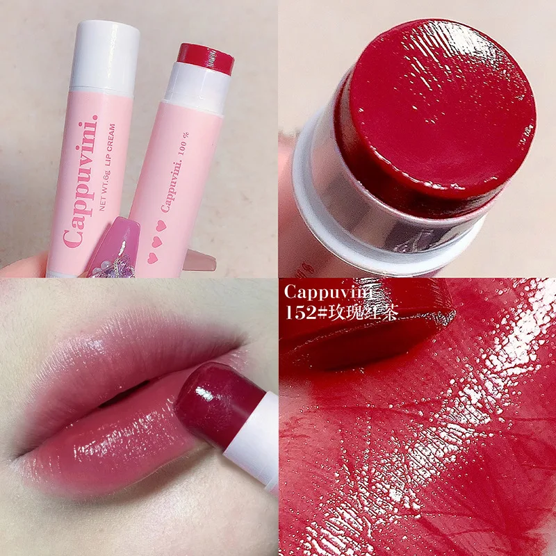 Lipstick 3 Colors Lip Nourishing Lasting Colored Lipstick Moisturizing Lip Care Lip Balm Lips Makeup Colored Lip Balm